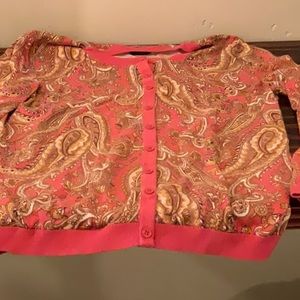 Medium Talbots paisley sweater